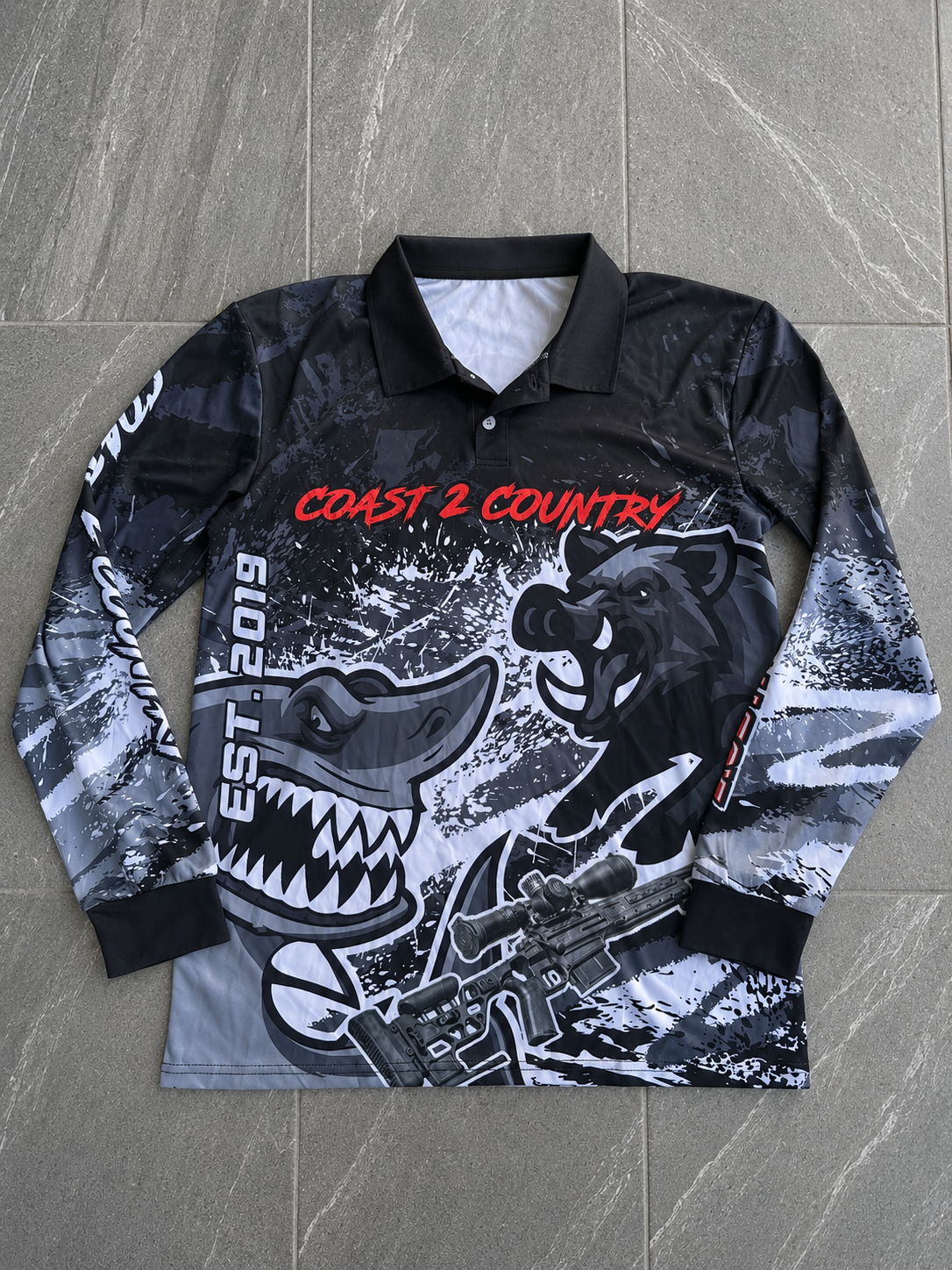 Long sleeve fishing