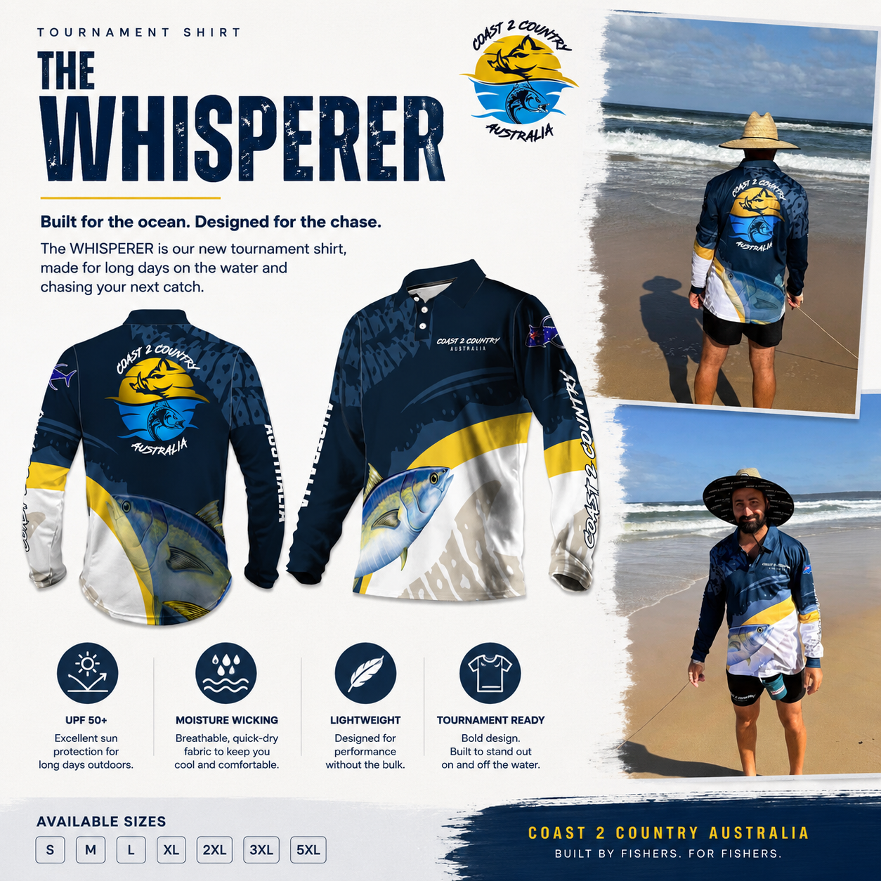 TUNA Tournament Fishing shirt
