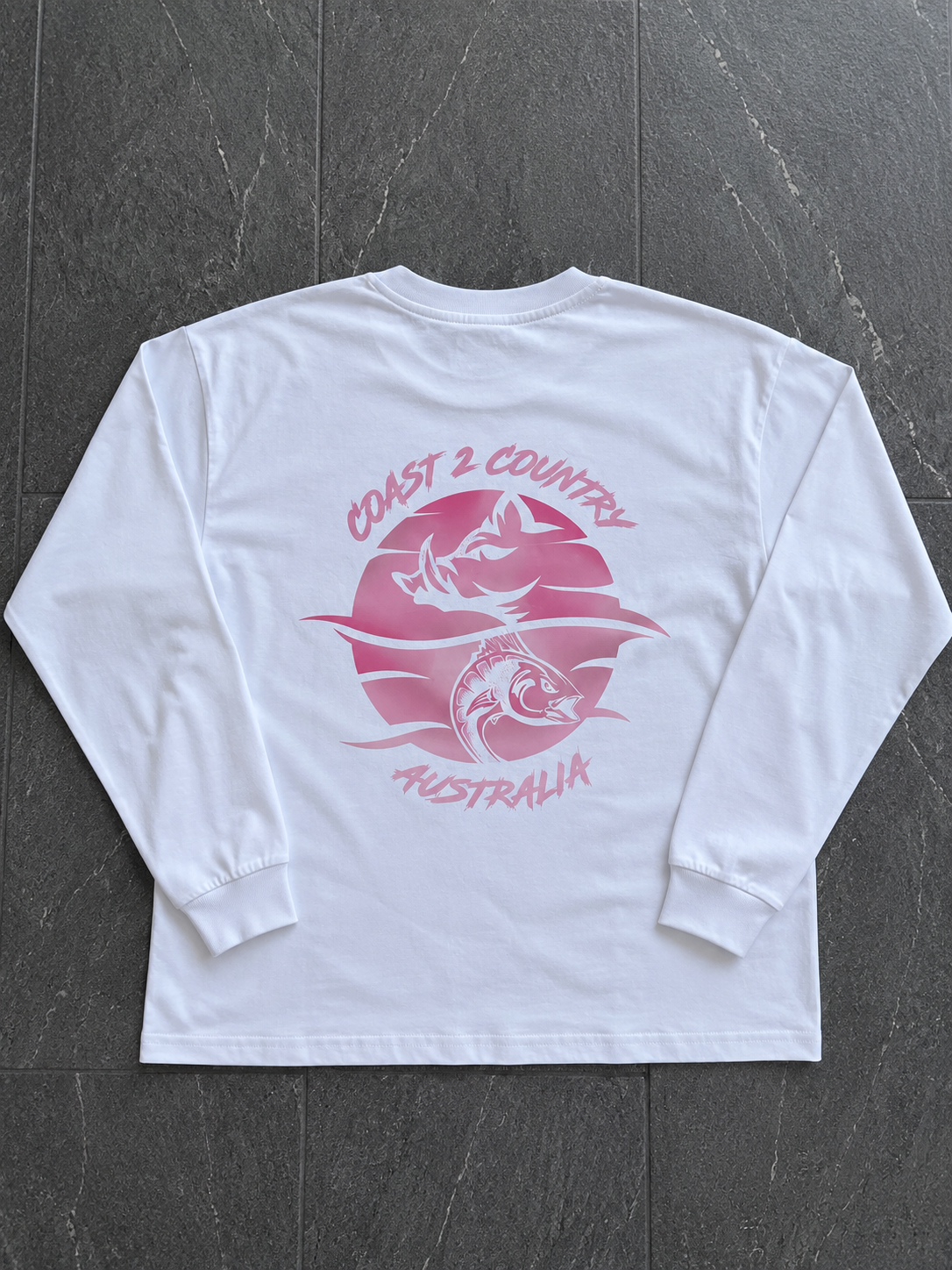 Long sleeve Pink Logo