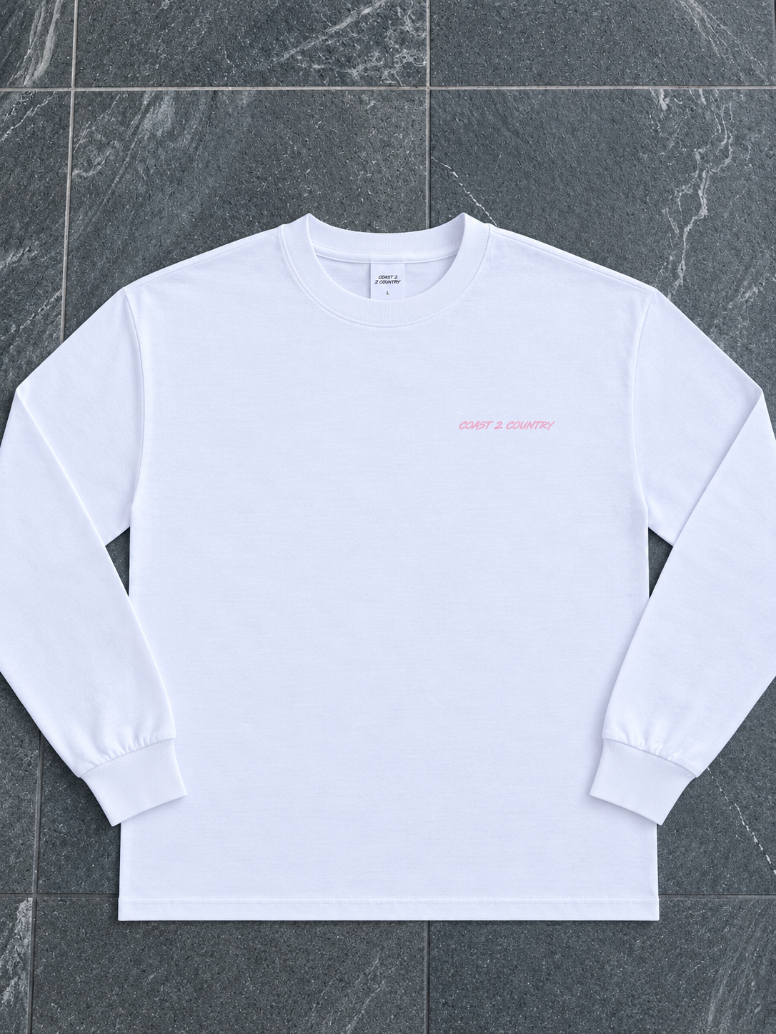 Long sleeve Pink Logo