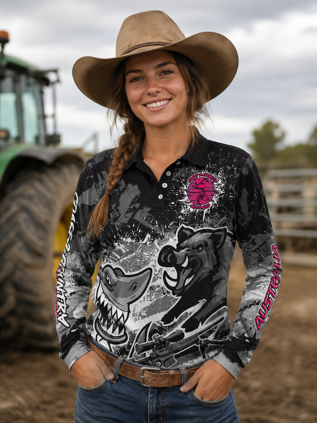 00 WILD ROSE Fishing Shirt