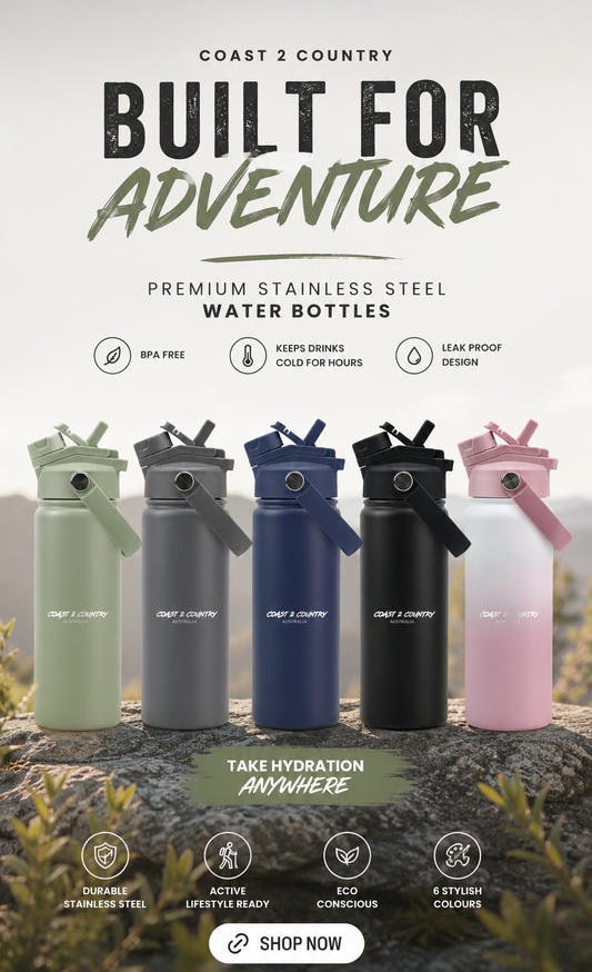 Stainless steel WATER BOTTLE