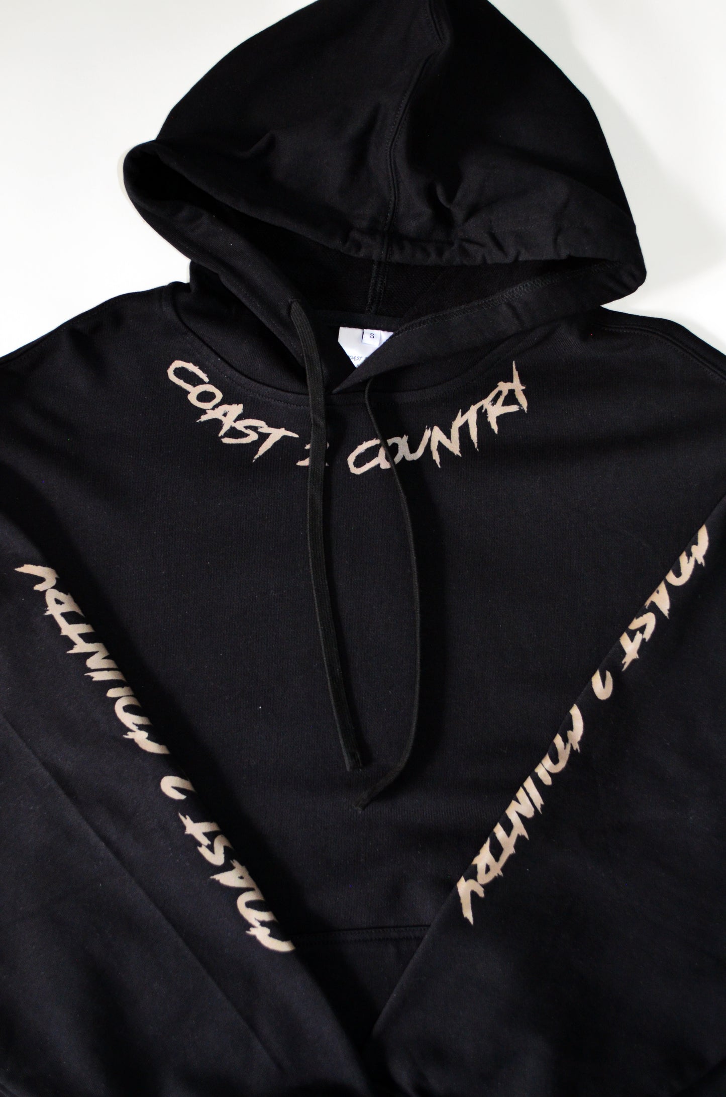 KHAKI LOGO HOODIE
