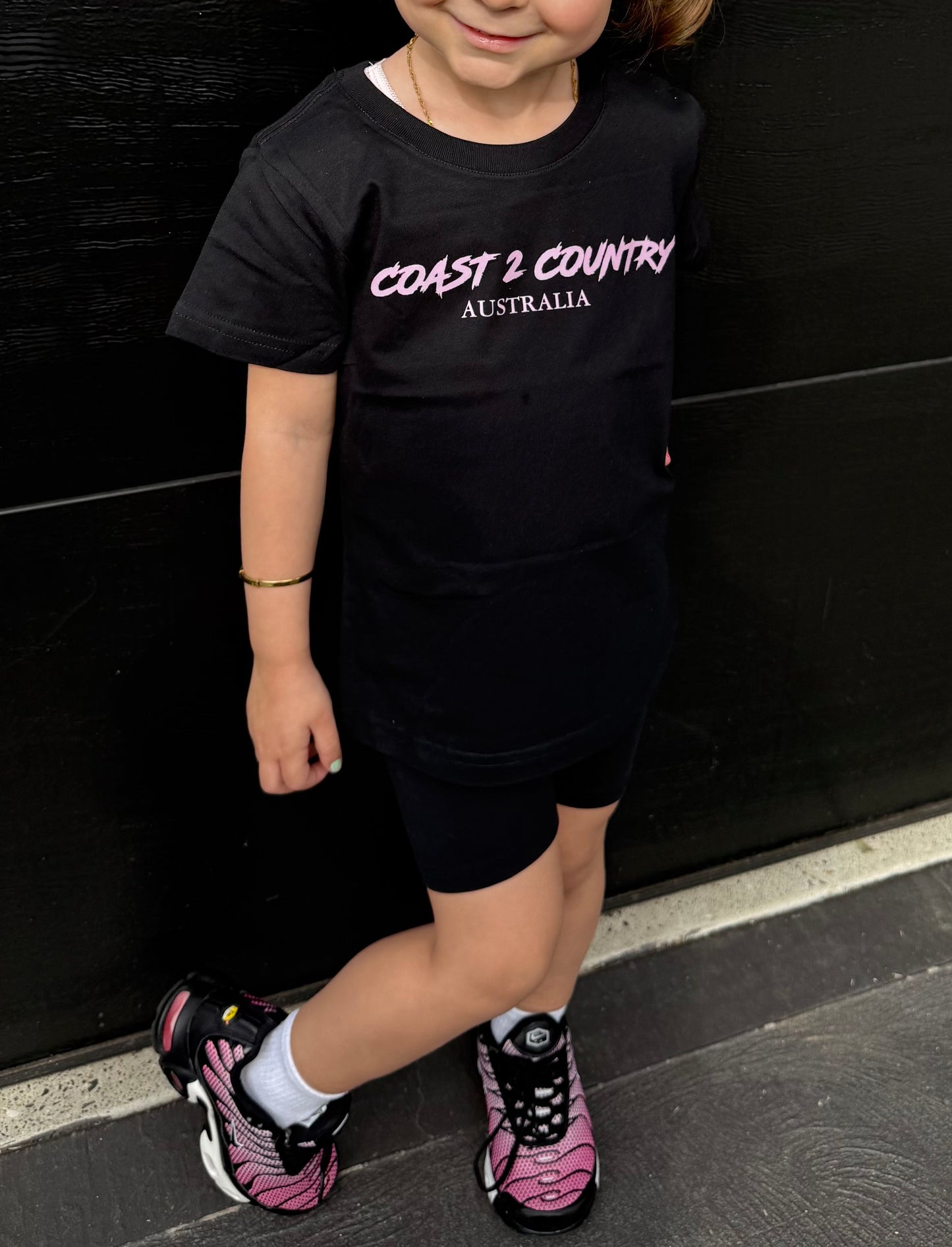 06 SHORT SLEEVE Pink LOGO