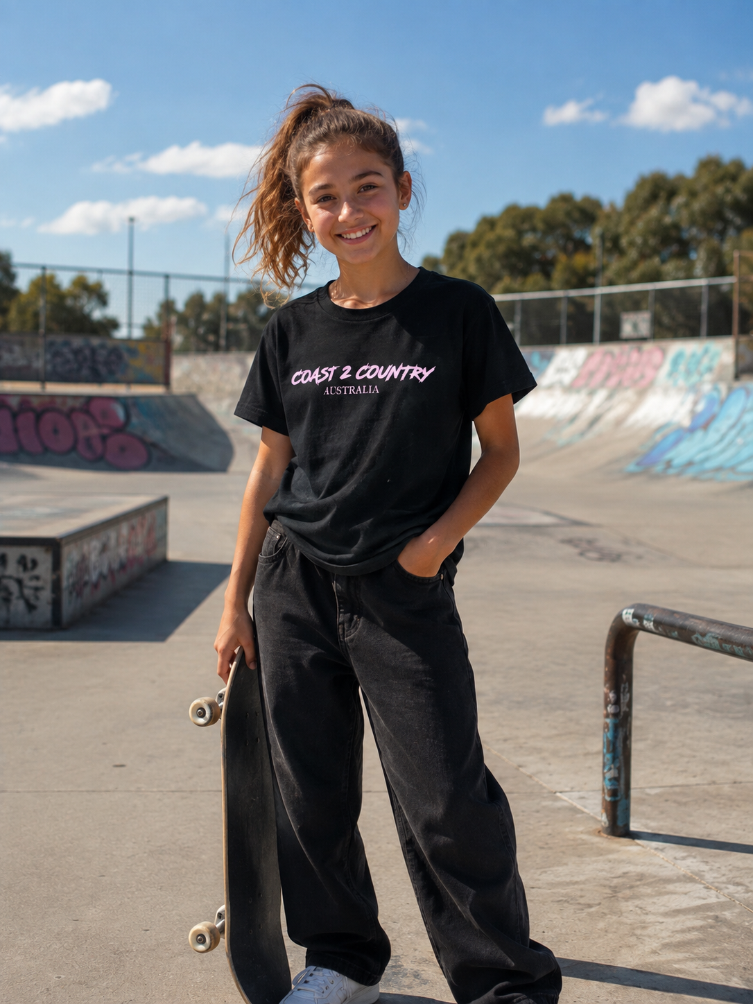 06 SHORT SLEEVE Pink LOGO