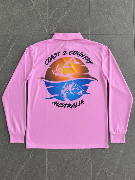 BLOCK PINK long sleeve